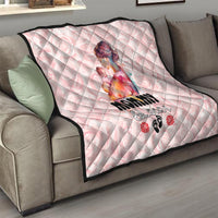 Happy Mother Day Quilt Mommy Est 2024 - Wonder Print Shop