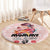 Happy Mother Day Round Carpet Mommy Est 2024