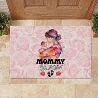 Happy Mother Day Rubber Doormat Mommy Est 2024 - Wonder Print Shop
