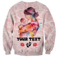 Happy Mother Day Sweatshirt Mommy Est 2024 - Wonder Print Shop