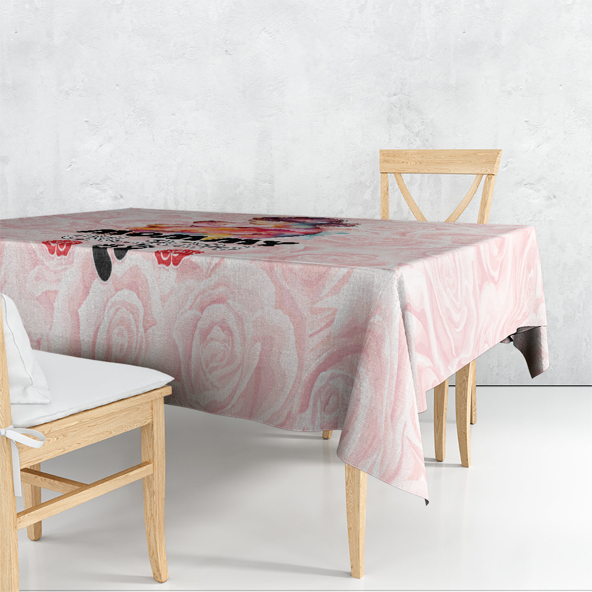 Happy Mother Day Tablecloth Mommy Est 2024 - Wonder Print Shop