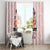 Happy Mother Day Window Curtain Mommy Est 2024 - Wonder Print Shop