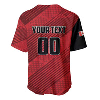 Custom Canada Soccer Baseball Jersey Maple Leaf Together We Rise