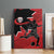 Canada Soccer Canvas Wall Art Maple Leaf Together We Rise