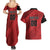 Custom Canada Soccer Couples Matching Summer Maxi Dress and Hawaiian Shirt Maple Leaf Together We Rise