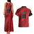 Custom Canada Soccer Couples Matching Tank Maxi Dress and Hawaiian Shirt Maple Leaf Together We Rise
