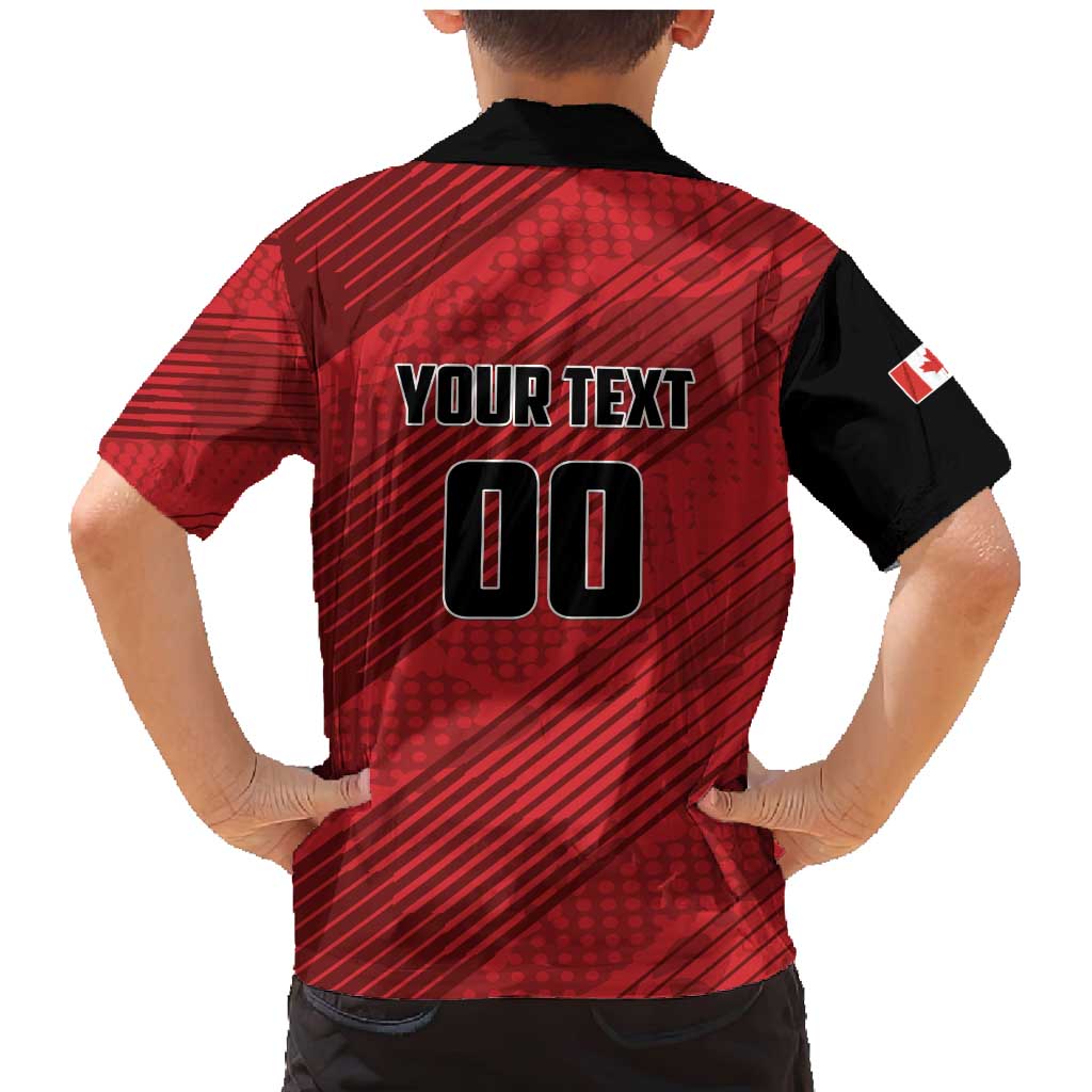 Custom Canada Soccer Family Matching Mermaid Dress and Hawaiian Shirt Maple Leaf Together We Rise