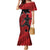 Custom Canada Soccer Family Matching Mermaid Dress and Hawaiian Shirt Maple Leaf Together We Rise