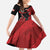 Custom Canada Soccer Family Matching Off The Shoulder Long Sleeve Dress and Hawaiian Shirt Maple Leaf Together We Rise