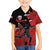 Custom Canada Soccer Family Matching Off The Shoulder Long Sleeve Dress and Hawaiian Shirt Maple Leaf Together We Rise