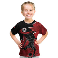 Custom Canada Soccer Kid T Shirt Maple Leaf Together We Rise