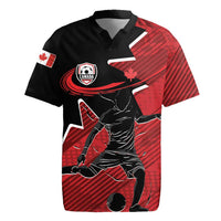 Custom Canada Soccer Rugby Jersey Maple Leaf Together We Rise