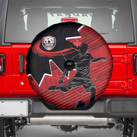 Canada Soccer Spare Tire Cover Maple Leaf Together We Rise
