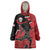 Custom Canada Soccer Wearable Blanket Hoodie Maple Leaf Together We Rise