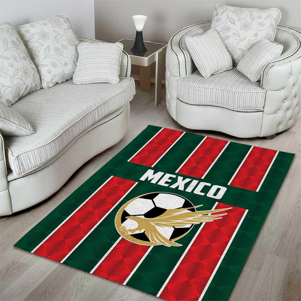 Mexico Football Area Rug Siempre Con El Tri