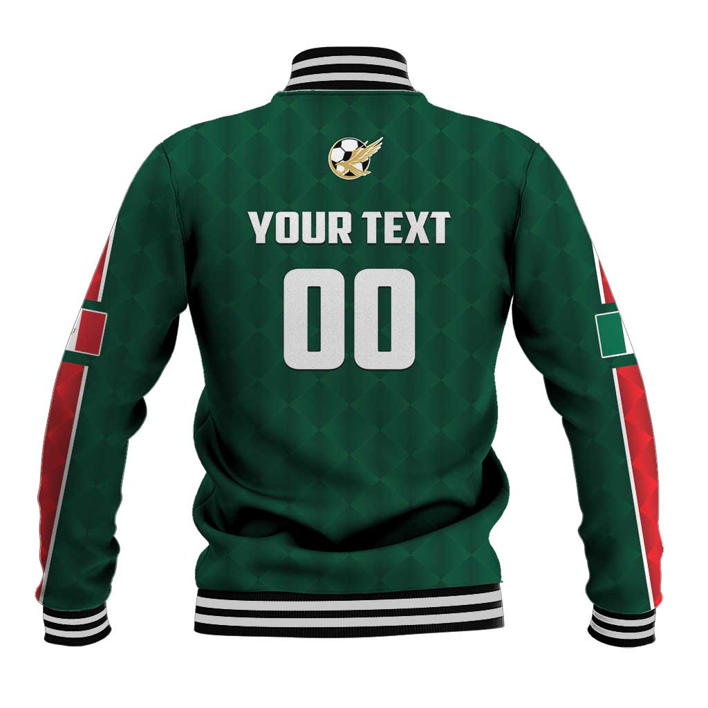 Custom Mexico Football Baseball Jacket Siempre Con El Tri