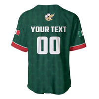 Custom Mexico Football Baseball Jersey Siempre Con El Tri