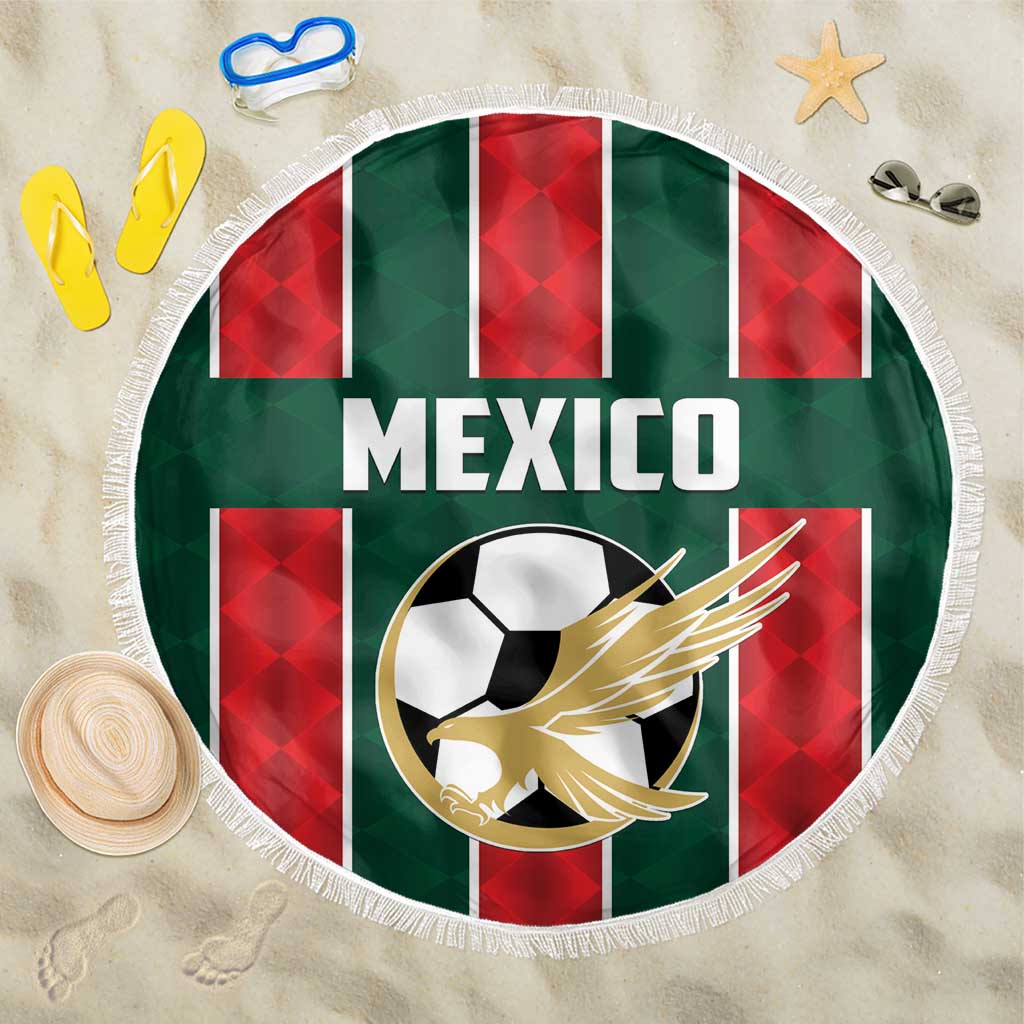 Mexico Football Beach Blanket Siempre Con El Tri