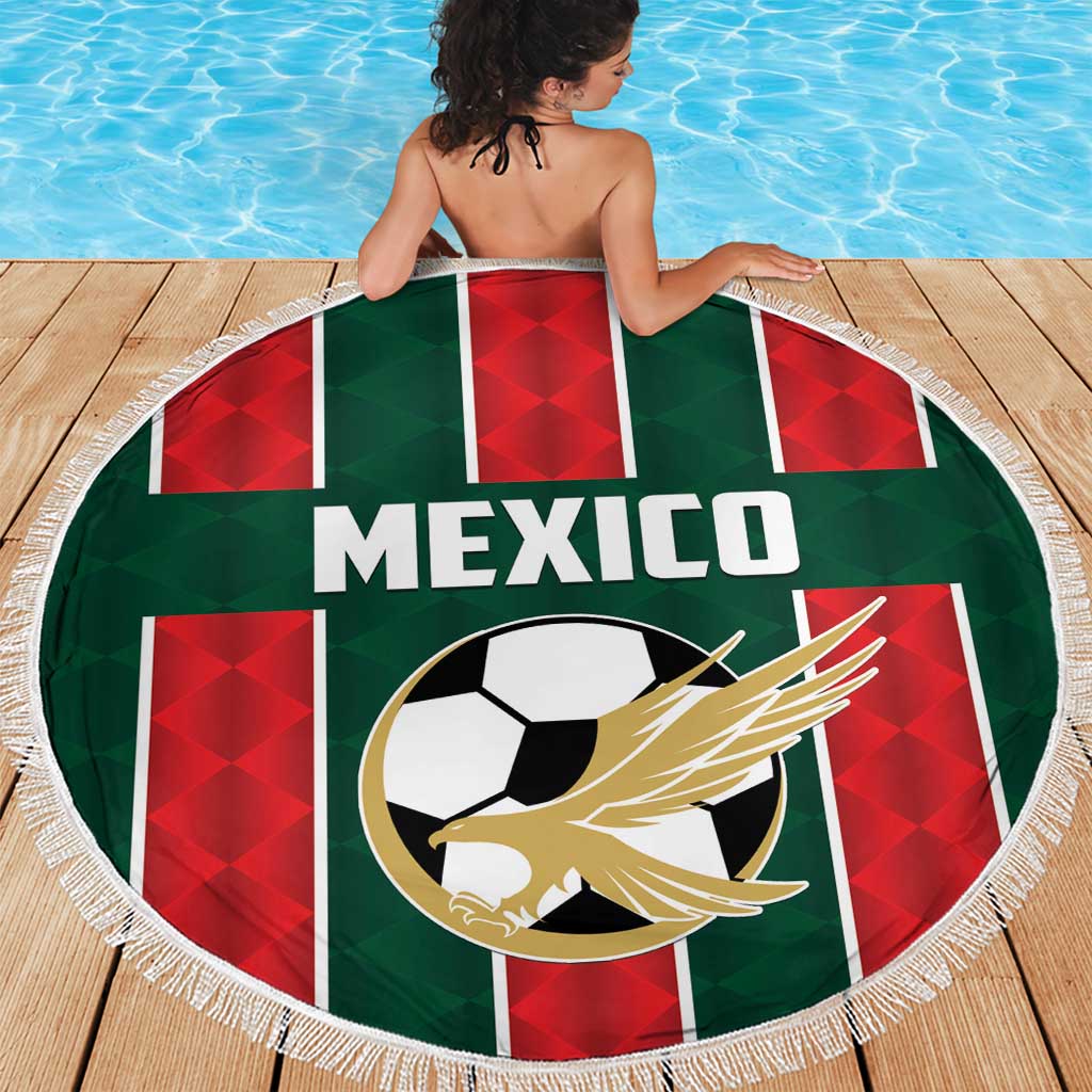 Mexico Football Beach Blanket Siempre Con El Tri