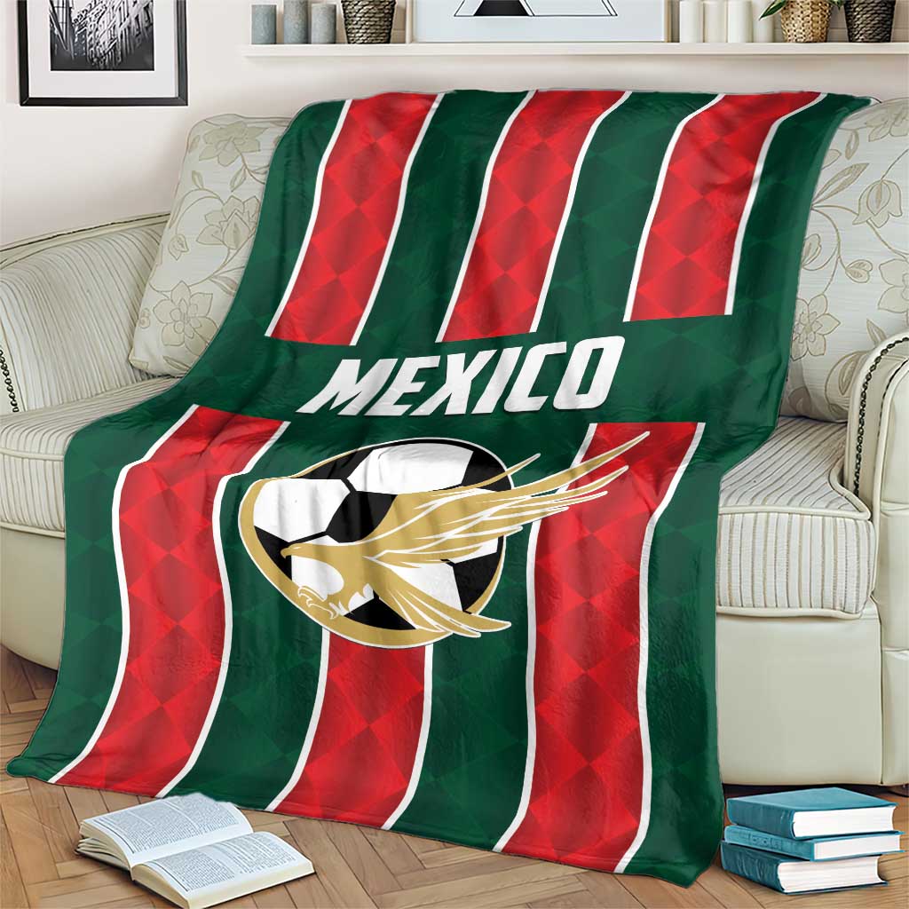 Mexico Football Blanket Siempre Con El Tri