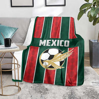 Mexico Football Blanket Siempre Con El Tri