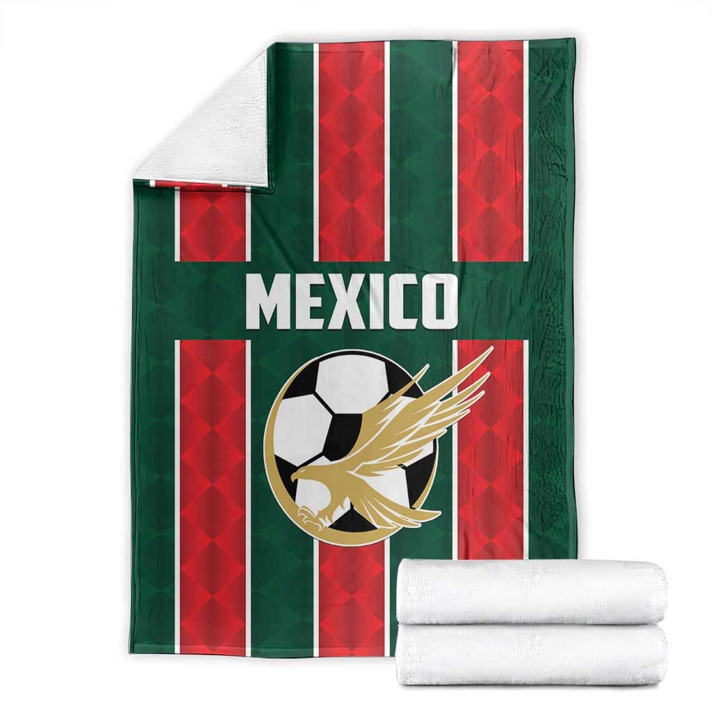 Mexico Football Blanket Siempre Con El Tri