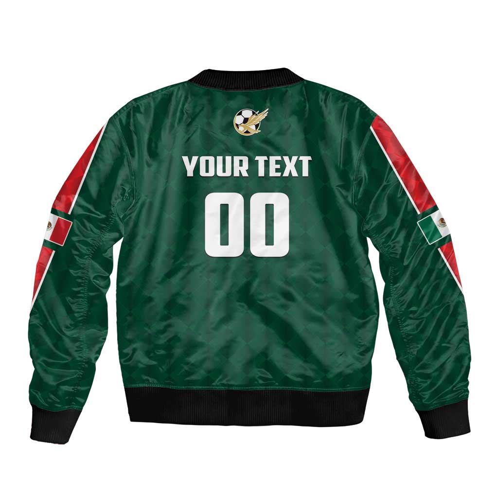 Custom Mexico Football Bomber Jacket Siempre Con El Tri