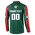 Custom Mexico Football Button Sweatshirt Siempre Con El Tri