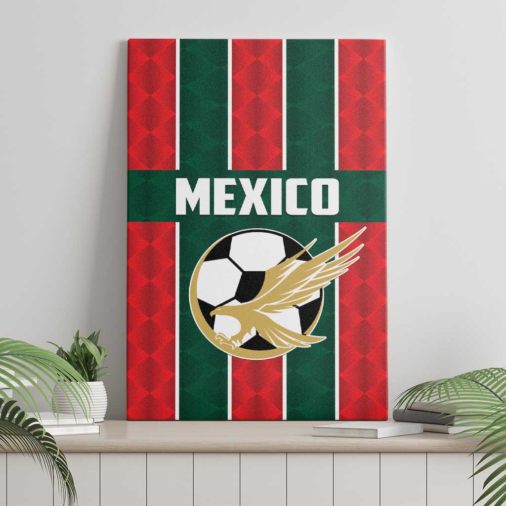 Mexico Football Canvas Wall Art Siempre Con El Tri