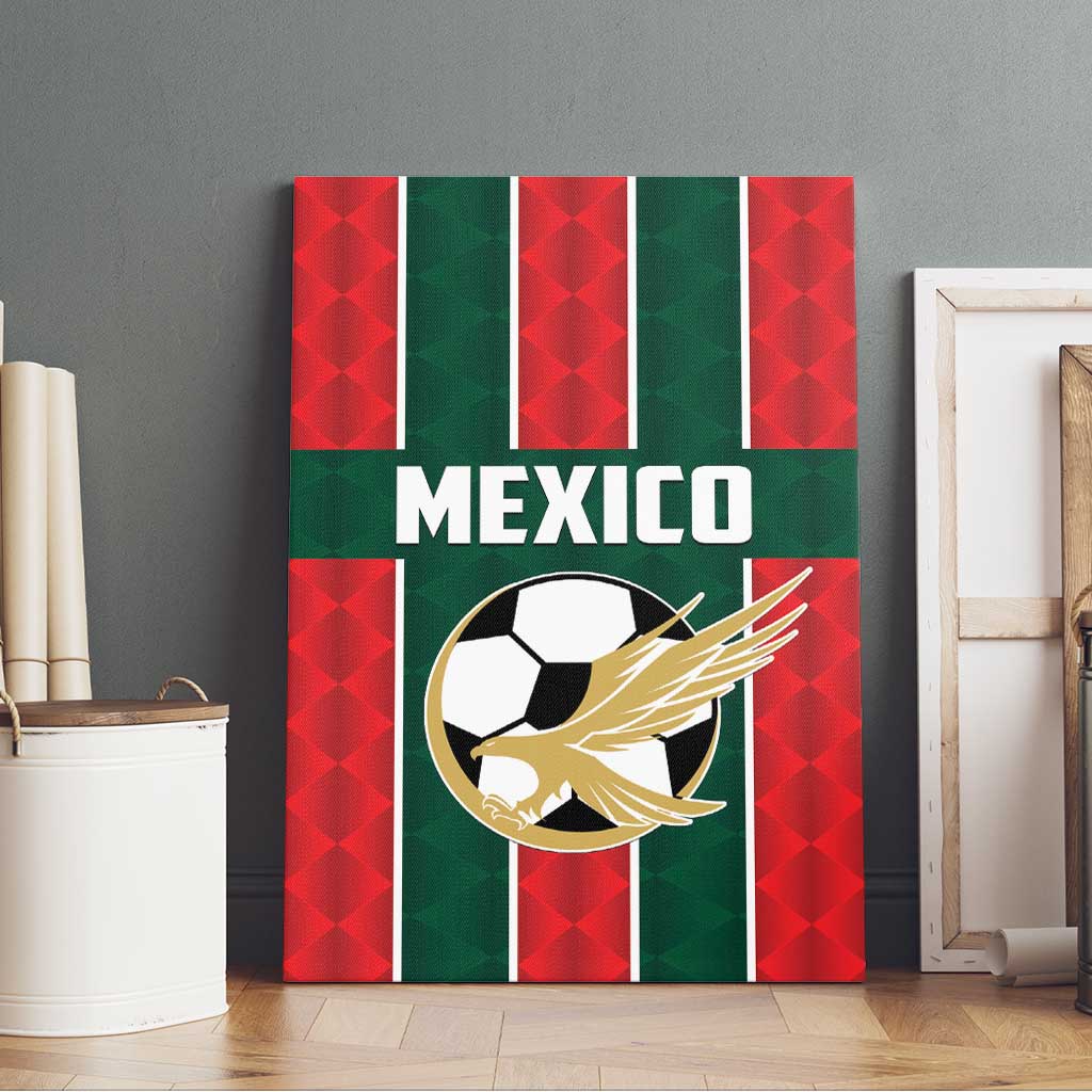 Mexico Football Canvas Wall Art Siempre Con El Tri