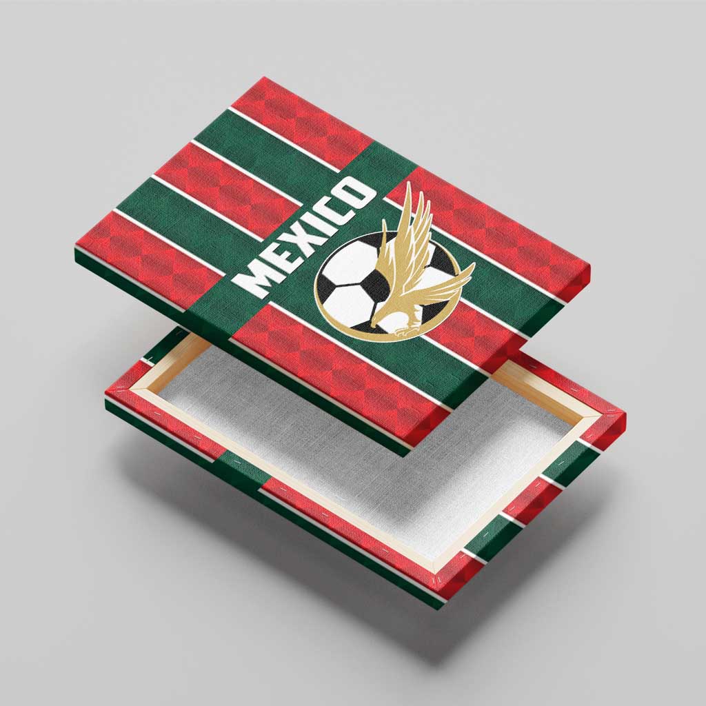 Mexico Football Canvas Wall Art Siempre Con El Tri