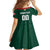 Custom Mexico Football Family Matching Long Sleeve Bodycon Dress and Hawaiian Shirt Siempre Con El Tri