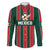 Custom Mexico Football Family Matching Long Sleeve Bodycon Dress and Hawaiian Shirt Siempre Con El Tri