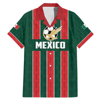 Custom Mexico Football Family Matching Mermaid Dress and Hawaiian Shirt Siempre Con El Tri