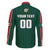 Custom Mexico Football Family Matching Off The Shoulder Long Sleeve Dress and Hawaiian Shirt Siempre Con El Tri