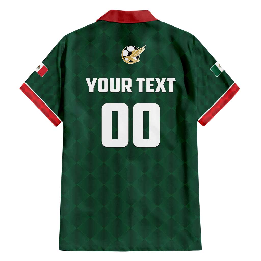 Custom Mexico Football Family Matching Puletasi and Hawaiian Shirt Siempre Con El Tri