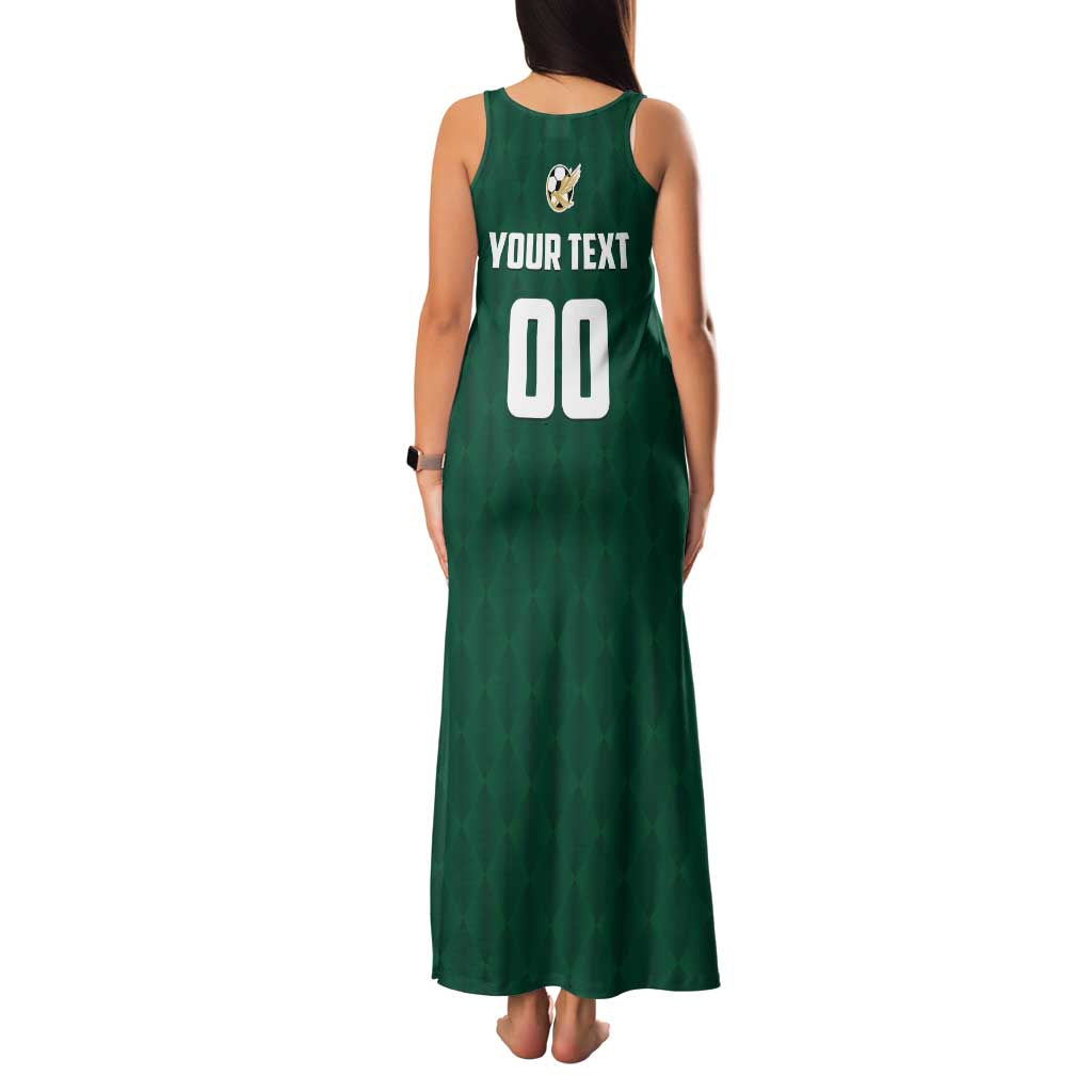 Custom Mexico Football Family Matching Tank Maxi Dress and Hawaiian Shirt Siempre Con El Tri