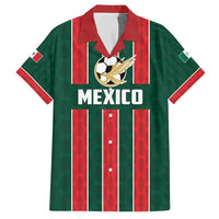 Custom Mexico Football Hawaiian Shirt Siempre Con El Tri