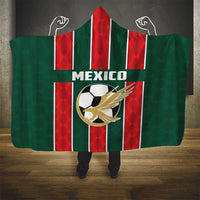 Mexico Football Hooded Blanket Siempre Con El Tri