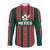Custom Mexico Football Long Sleeve Button Shirt Siempre Con El Tri