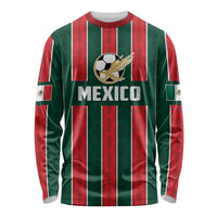 Custom Mexico Football Long Sleeve Shirt Siempre Con El Tri
