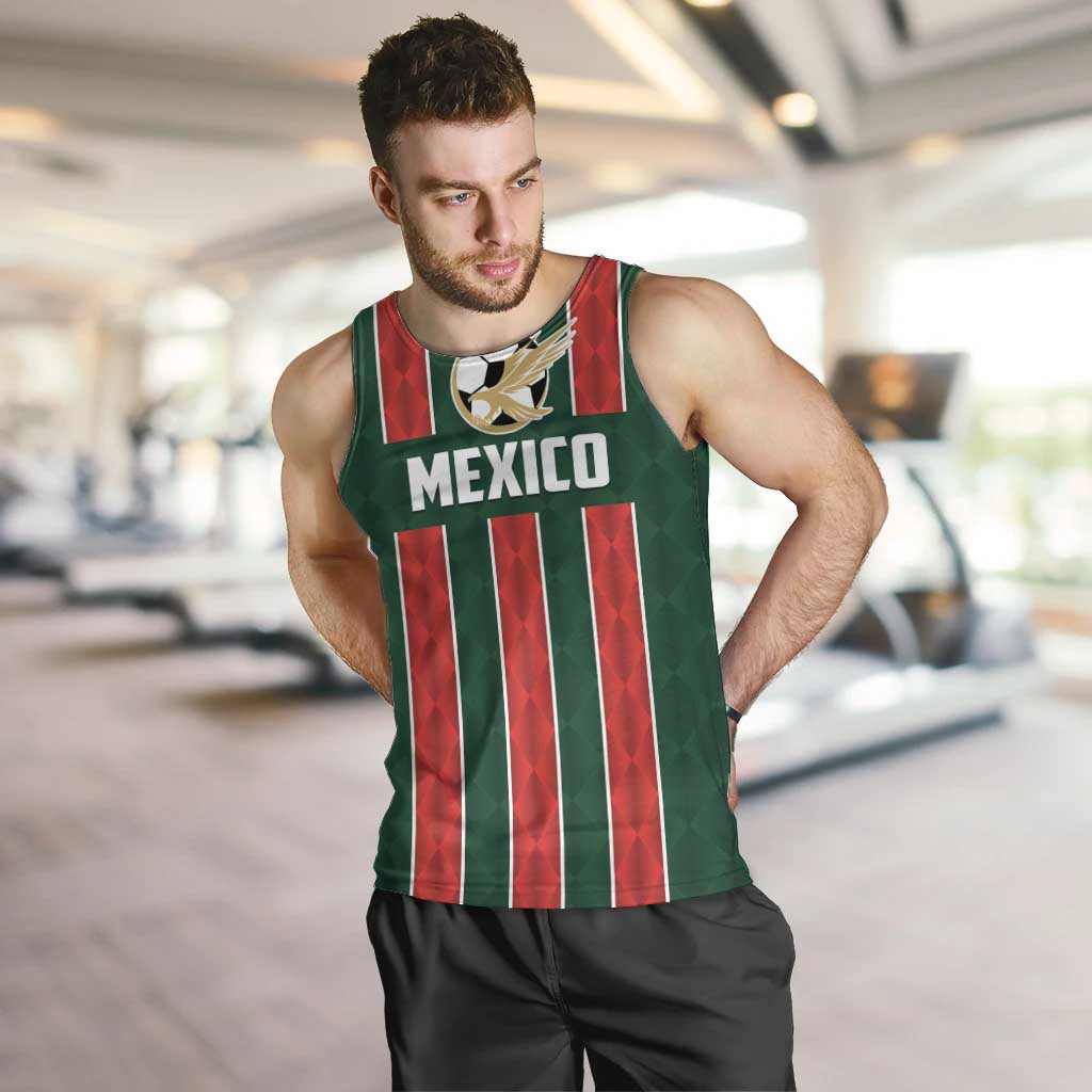 Custom Mexico Football Men Tank Top Siempre Con El Tri