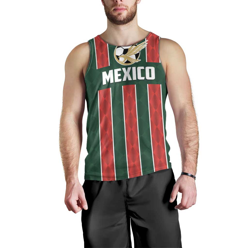 Custom Mexico Football Men Tank Top Siempre Con El Tri