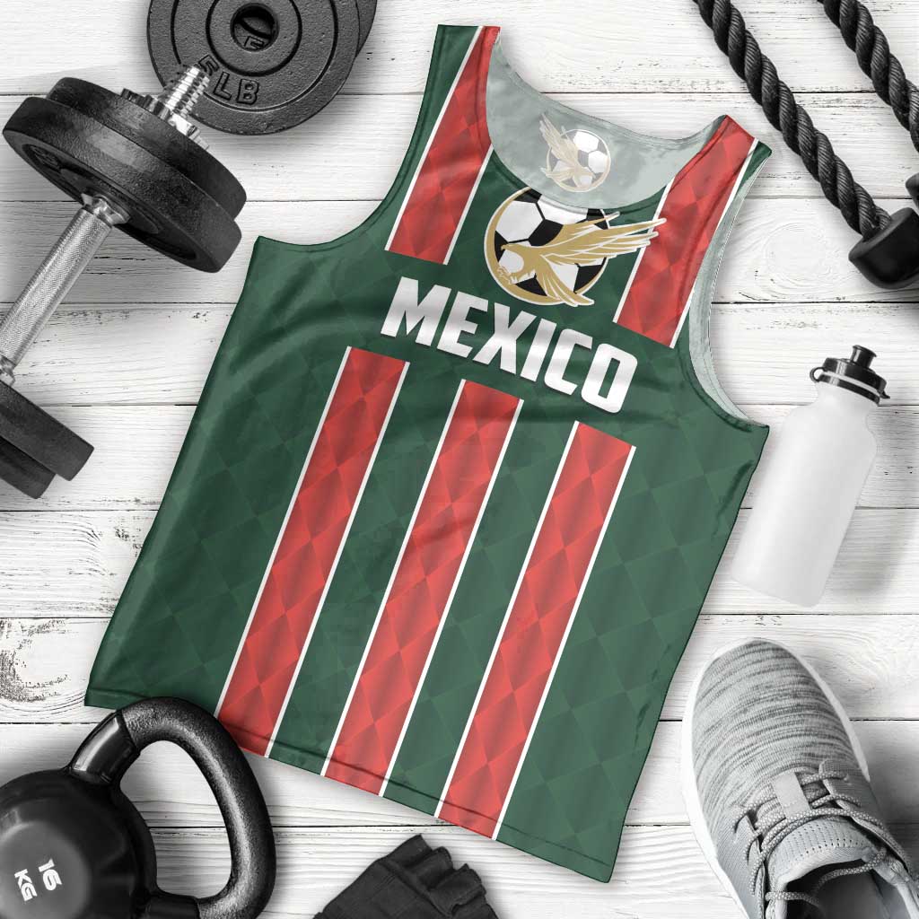 Custom Mexico Football Men Tank Top Siempre Con El Tri