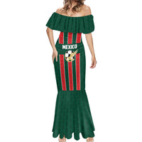 Custom Mexico Football Mermaid Dress Siempre Con El Tri