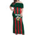 Custom Mexico Football Off Shoulder Maxi Dress Siempre Con El Tri