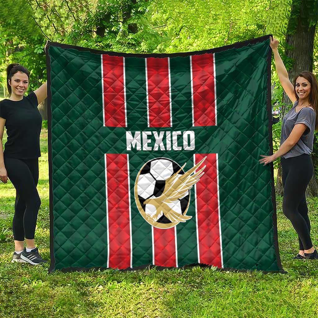 Mexico Football Quilt Siempre Con El Tri