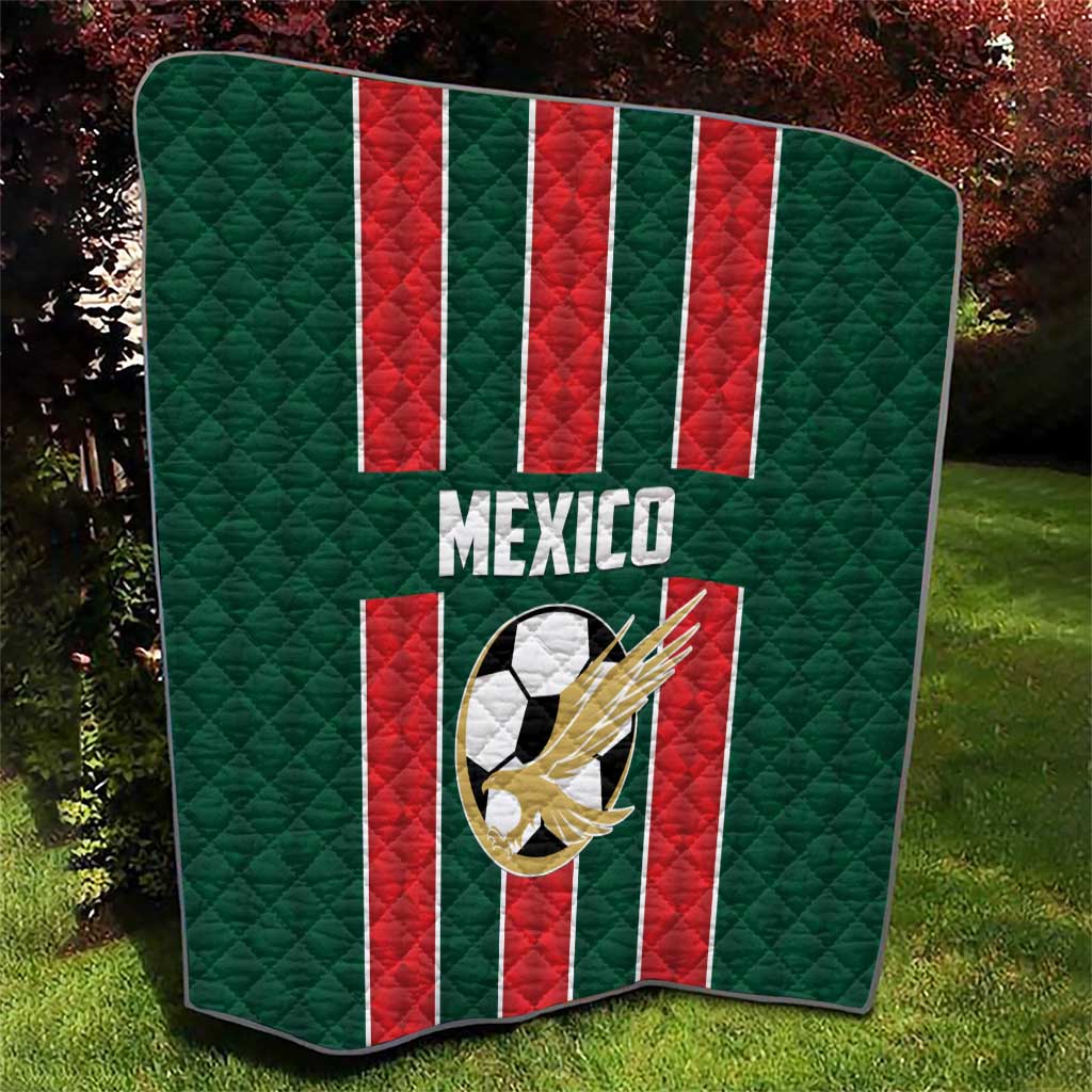 Mexico Football Quilt Siempre Con El Tri
