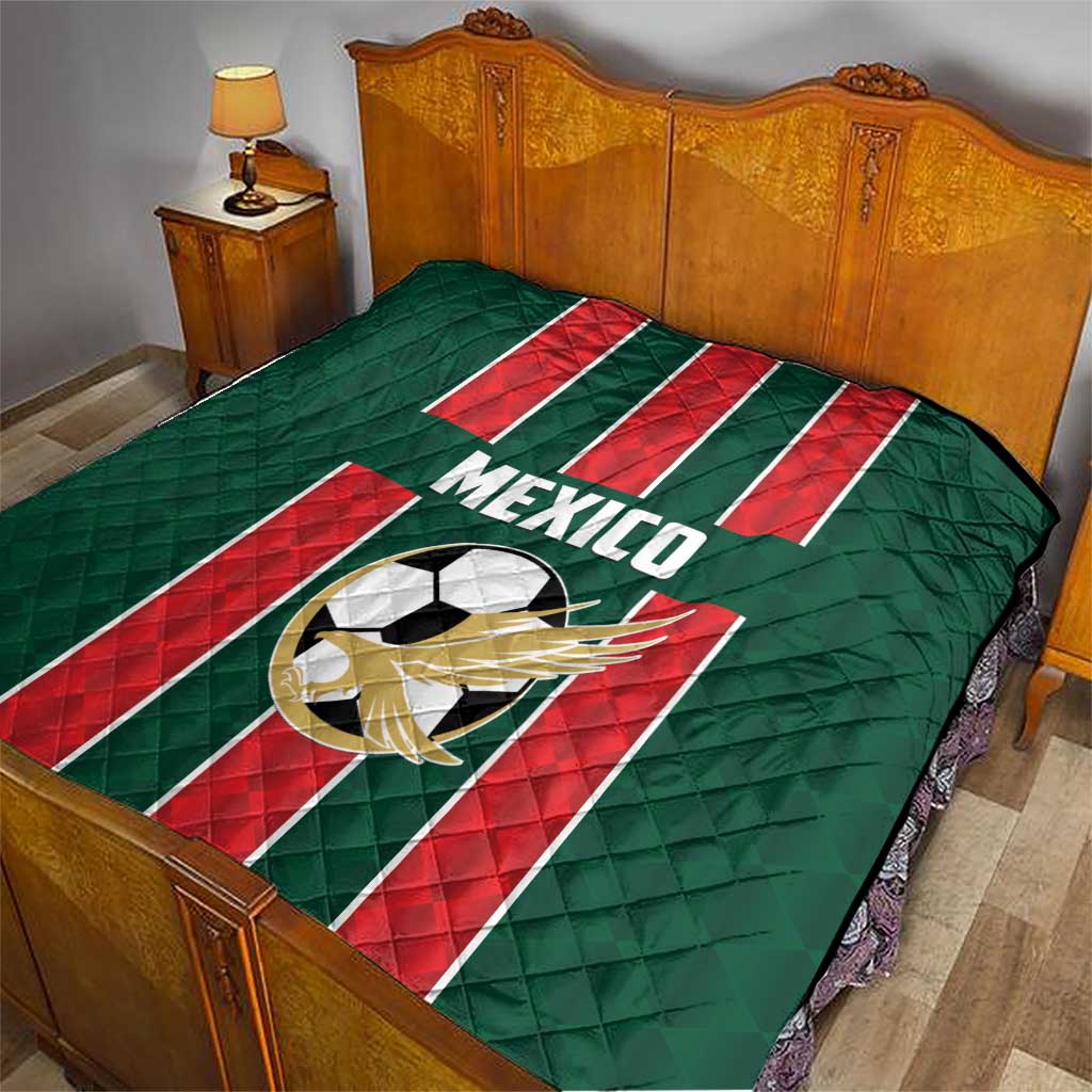 Mexico Football Quilt Siempre Con El Tri