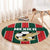 Mexico Football Round Carpet Siempre Con El Tri